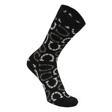 Load image into Gallery viewer, AWST Int'l Lucky Horseshoes Socks 6 pack