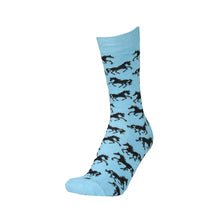 Load image into Gallery viewer, AWST Int'l Ladies "Lila" Galloping Horses Crew Socks- 6 Pack