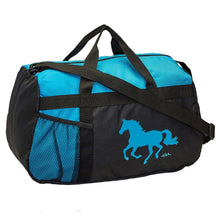 Load image into Gallery viewer, AWST Int “Lila” Galloping Horse Duffle Bag