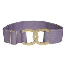 Load image into Gallery viewer, Dapplebay Horse Shoe Elastic Belt-Lavender