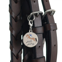 Load image into Gallery viewer, Dapplebay Bridle Charm - Just Jump