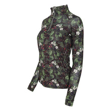 Load image into Gallery viewer, Dapplebay Blackberry Daze 1/4 Zip Riding Top