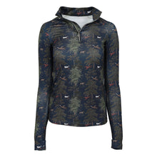 Load image into Gallery viewer, Dapplebay Autumn Toile 1/4 Zip Riding Top