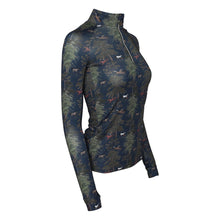 Load image into Gallery viewer, Dapplebay Autumn Toile 1/4 Zip Riding Top