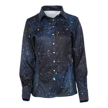 Load image into Gallery viewer, Dapplebay Midnight Constellation Western Top