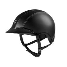 Load image into Gallery viewer, Egide Black Leather Helmet