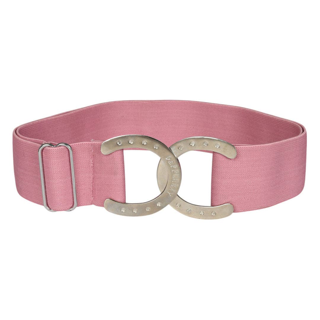 Dapplebay Horse Shoe Elastic Belt - Light Pink