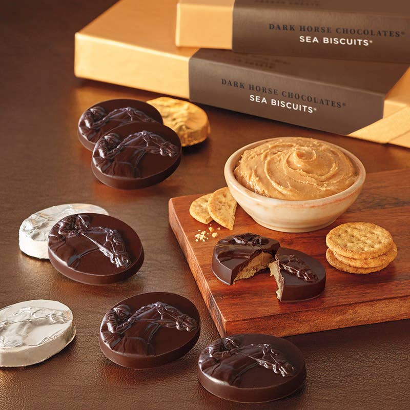 🎁Dark Chocolate Peanut Butter Sea Biscuits Gable Box