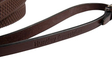 Load image into Gallery viewer, Huntley Equestrian Fancy Stitched Rubber Reins, 5/8" Inch Width