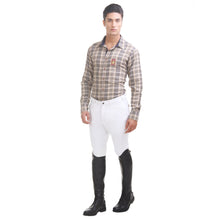 Load image into Gallery viewer, TuffRider Men's Micro Cord Patrol Knee Patch Breeches