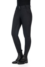 Load image into Gallery viewer, HKM Ari Mid Rise- Sil. Full Seat Ladies Riding Breeches