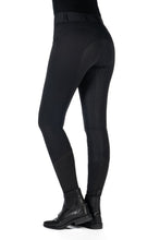 Load image into Gallery viewer, HKM Ari Mid Rise- Sil. Full Seat Ladies Riding Breeches