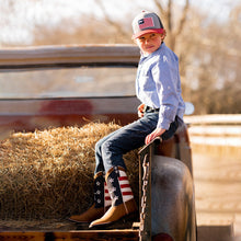 Load image into Gallery viewer, TuffRider Youth American Cowboy Western Boot