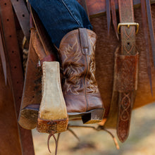 Load image into Gallery viewer, TuffRider Women Moran Leather Square Toe Western Boots