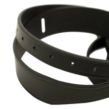 Load image into Gallery viewer, Huntley Equestrian Children's Black Leather Jodhpur Garter Straps