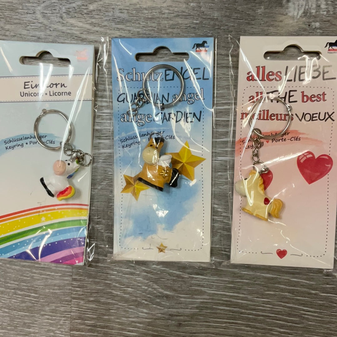 Cartoon Horse Key Chain