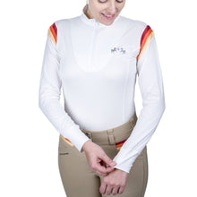 Load image into Gallery viewer, Equine Couture Gradient Long Sleeve Show Shirt