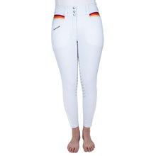 Load image into Gallery viewer, Equine Couture Gradient Extended Knee Patch Breech