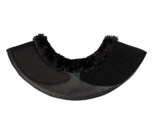 Load image into Gallery viewer, Acavallo Fur Leather Bell Boots Black