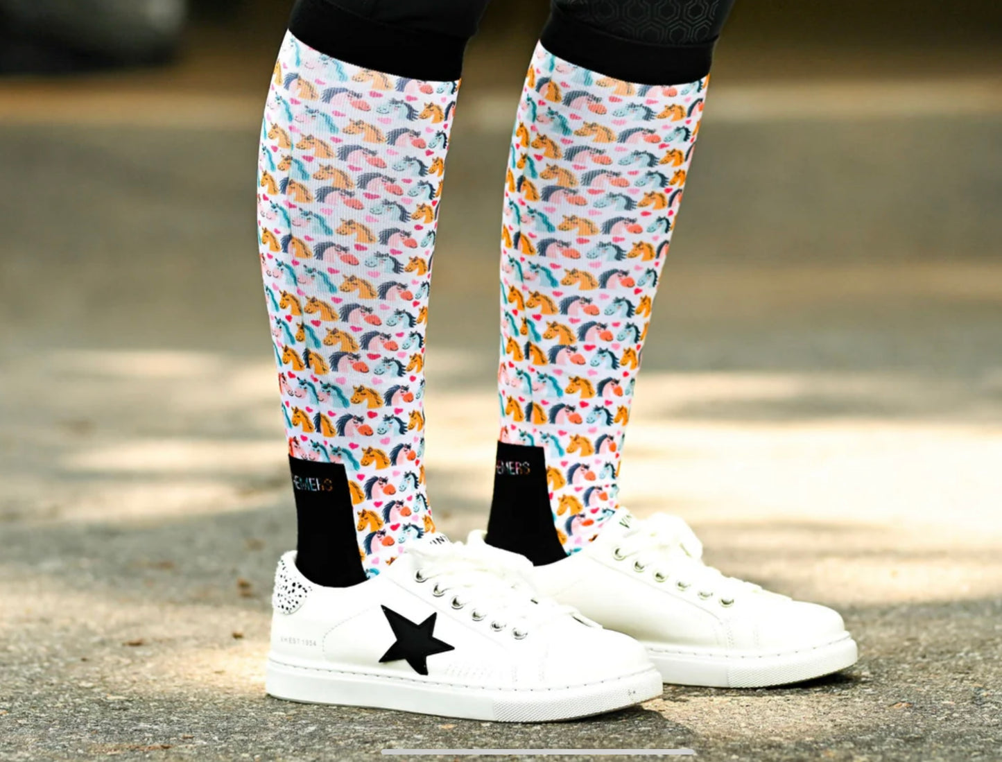 Dreamers&Schemers Socks “Horsing Around”