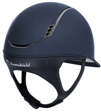 Load image into Gallery viewer, Samshield 2.0 Shadow Matt Blue Black Chrome