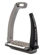Load image into Gallery viewer, Acavallo Rel-X Easy Stirrups w/ Silicone Arm Aluminum AC667