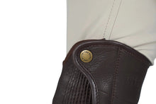 Load image into Gallery viewer, Grand Prix Elite Leather Half Chaps
