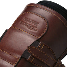 Load image into Gallery viewer, Leather Equitation Tendon Boot with Impact Protective Removable Liners (Buckle Closures)