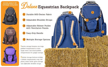 Load image into Gallery viewer, Huntley Equestrian Deluxe Equestrian Backpack