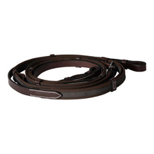 Load image into Gallery viewer, Huntley Equestrian Double Layer Web Grip Reins
