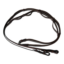 Load image into Gallery viewer, Huntley Equestrian Double Layer Web Grip Reins