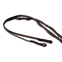 Load image into Gallery viewer, Huntley Equestrian Double Layer Web Grip Reins