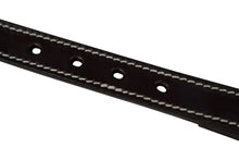 Load image into Gallery viewer, Huntley Equestrian Fancy Stitched Leather Halter Replacement Crown Piece