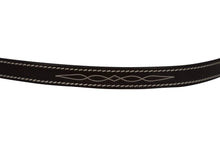 Load image into Gallery viewer, Huntley Equestrian Fancy Stitched Leather Pony Halter Replacement Crown