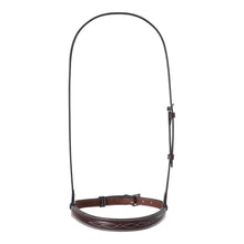 Load image into Gallery viewer, Huntley Equestrian Fancy Stitched Raised Chain Noseband
