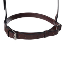 Load image into Gallery viewer, Huntley Equestrian Fancy Stitched Raised Crank Noseband