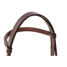 Load image into Gallery viewer, Huntley Equestrian Fancy Stitched Sedgwick Leather Padded Bridle with Reins