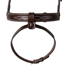 Load image into Gallery viewer, Huntley Equestrian Flash Leather Loop Noseband Attachment