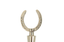 Load image into Gallery viewer, Huntley Equestrian Horse Shoe shaped Bottle Stopper