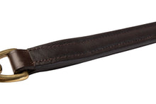 Load image into Gallery viewer, Huntley Equestrian Leather Lead with Brass Chain