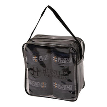 Load image into Gallery viewer, Huntley Equestrian Polo Fleece Wraps, Set of 4, Black