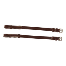 Load image into Gallery viewer, Huntley Equestrian Sedgwick Traditional Cheek Pieces