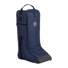 Load image into Gallery viewer, Huntley Equestrian Tall Riding Boot Bag, Navy