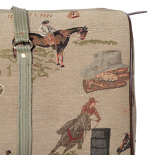 Load image into Gallery viewer, Huntley Equestrian Tapestry Duffle Bag-Western Design