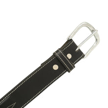 Load image into Gallery viewer, Huntley Fancy Stitched Ladies 1.5" Inch wide belt, Black