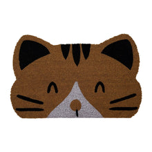 Load image into Gallery viewer, Huntley Pet Cat Print Natural Coir Door Mat with Anti Slipping