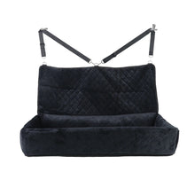 Load image into Gallery viewer, Huntley Pet Dog Car Seat for Large Dogs, Pet Booster Back Set Bed, Black
