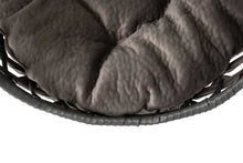 Load image into Gallery viewer, Huntley Pet Hemisphere Rattan Pet Bed, Elevated With Cushion