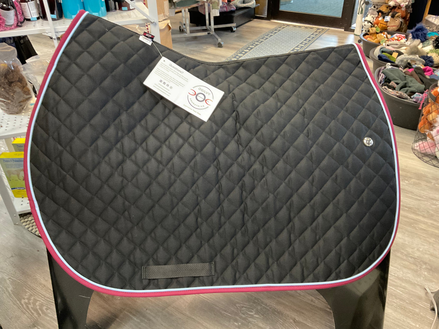 Ogilvy Large Jump Pad Black/Baby Blue/Burgundy