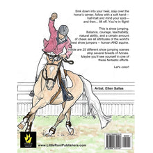 Load image into Gallery viewer, 🎁Coloring Book- I Love Show Jumping
